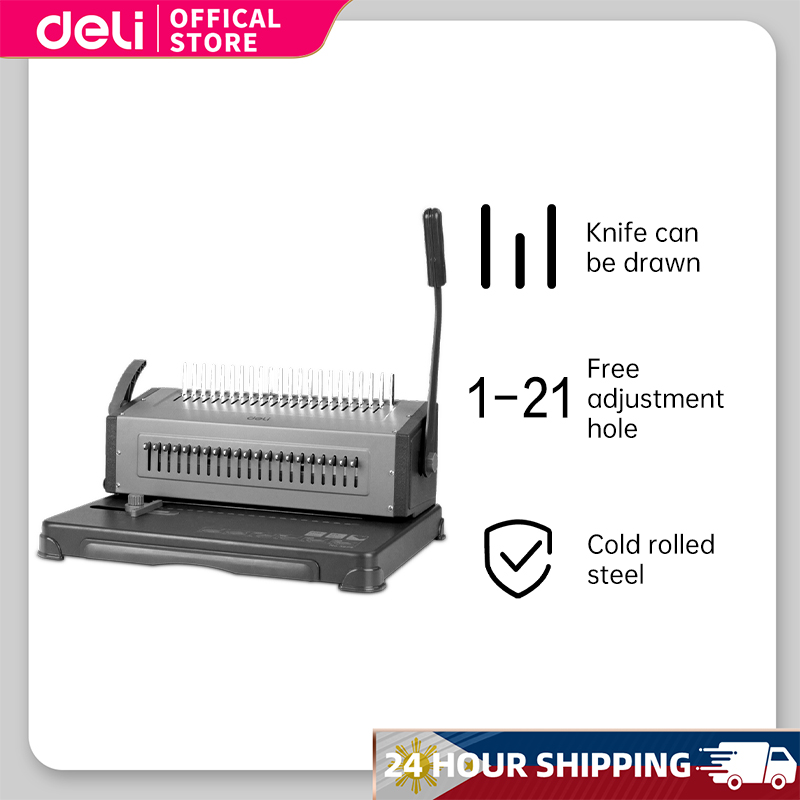 Deli-3874 Comb Binding Machine