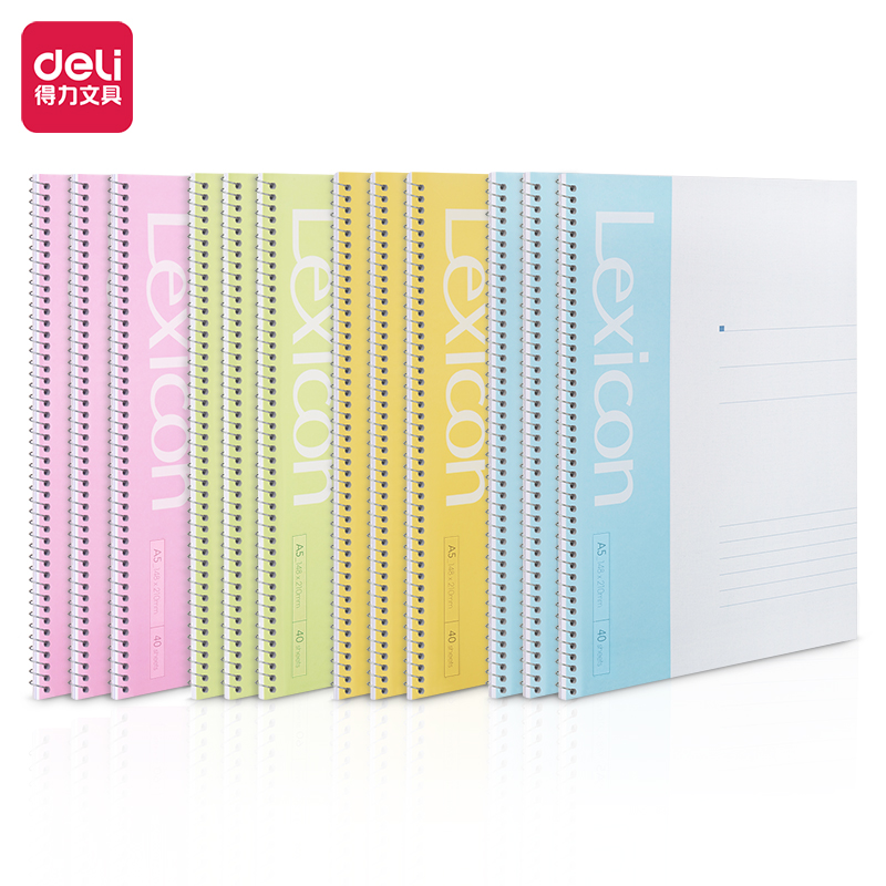 Deli-7681 Spiral Notebook