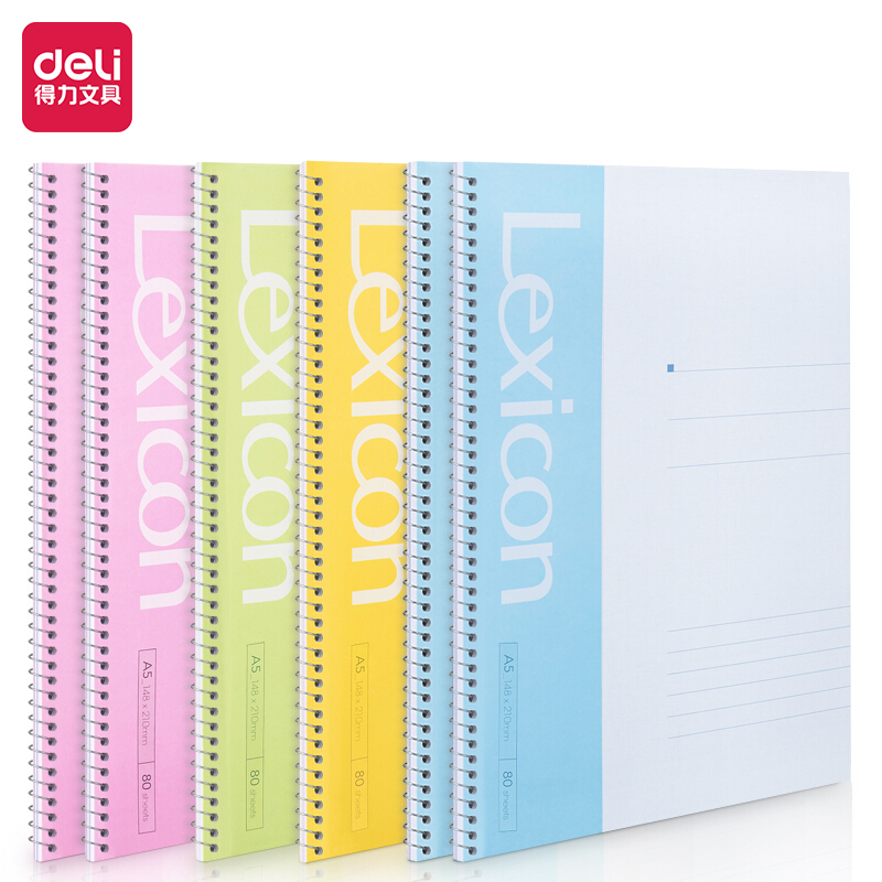 Deli-7684 Spiral Notebook