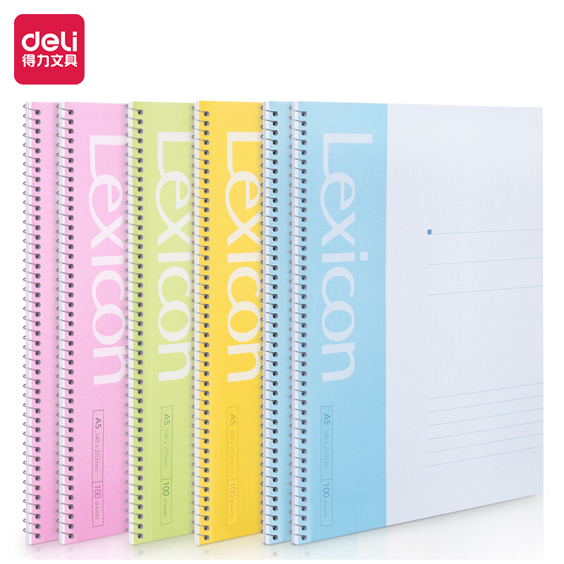 Deli-7685 Spiral Notebook