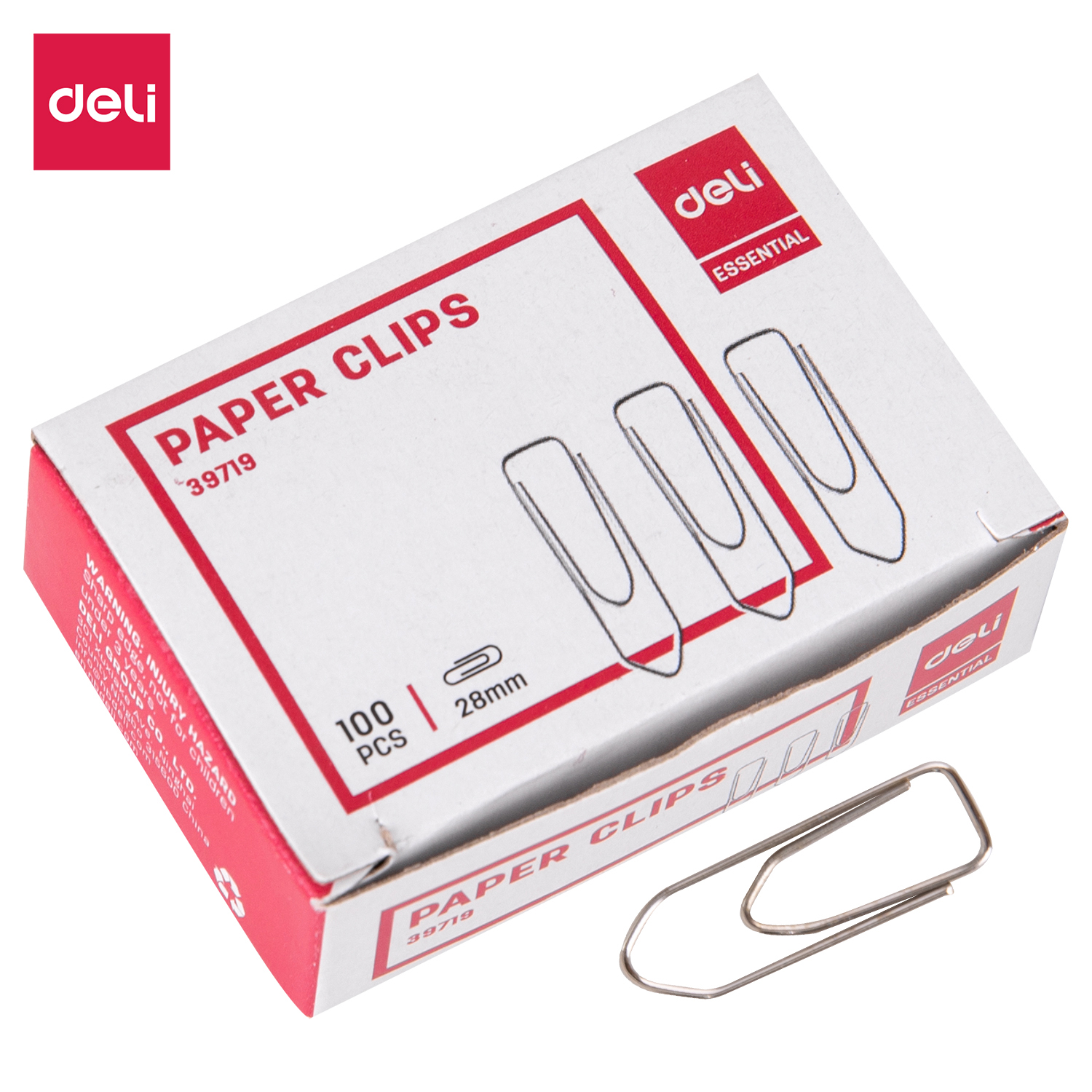 Deli-E39719 Paper Clips