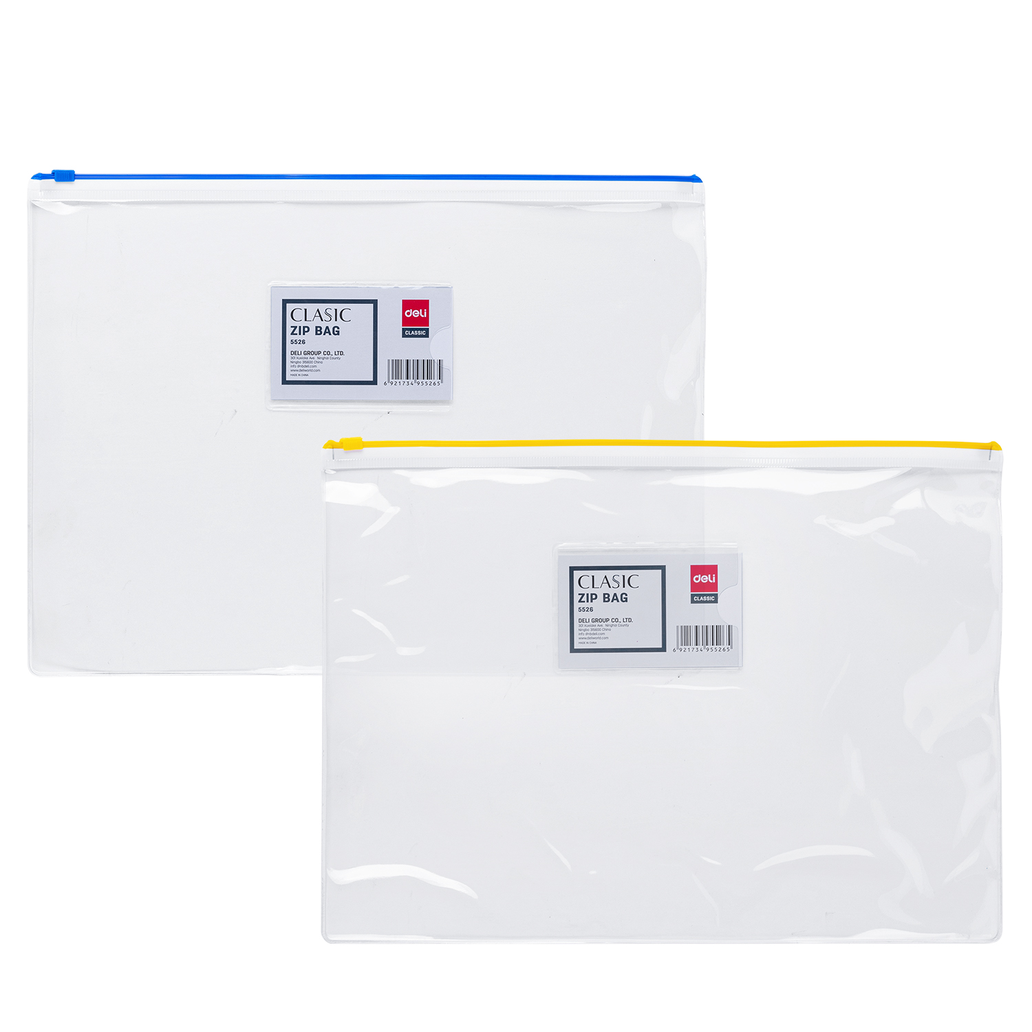 Deli-E5526 Zip Bag