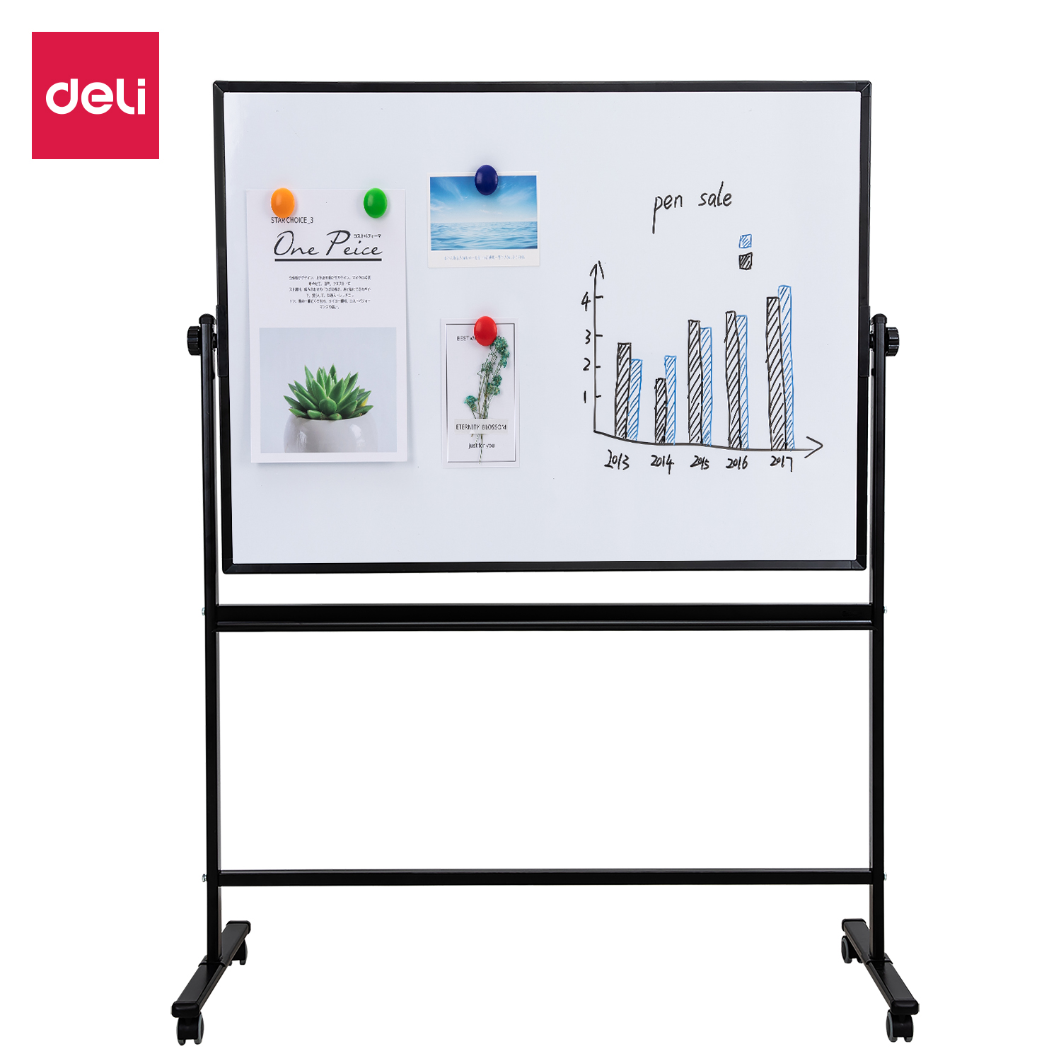 Deli-E7882 Mobile Whiteboard