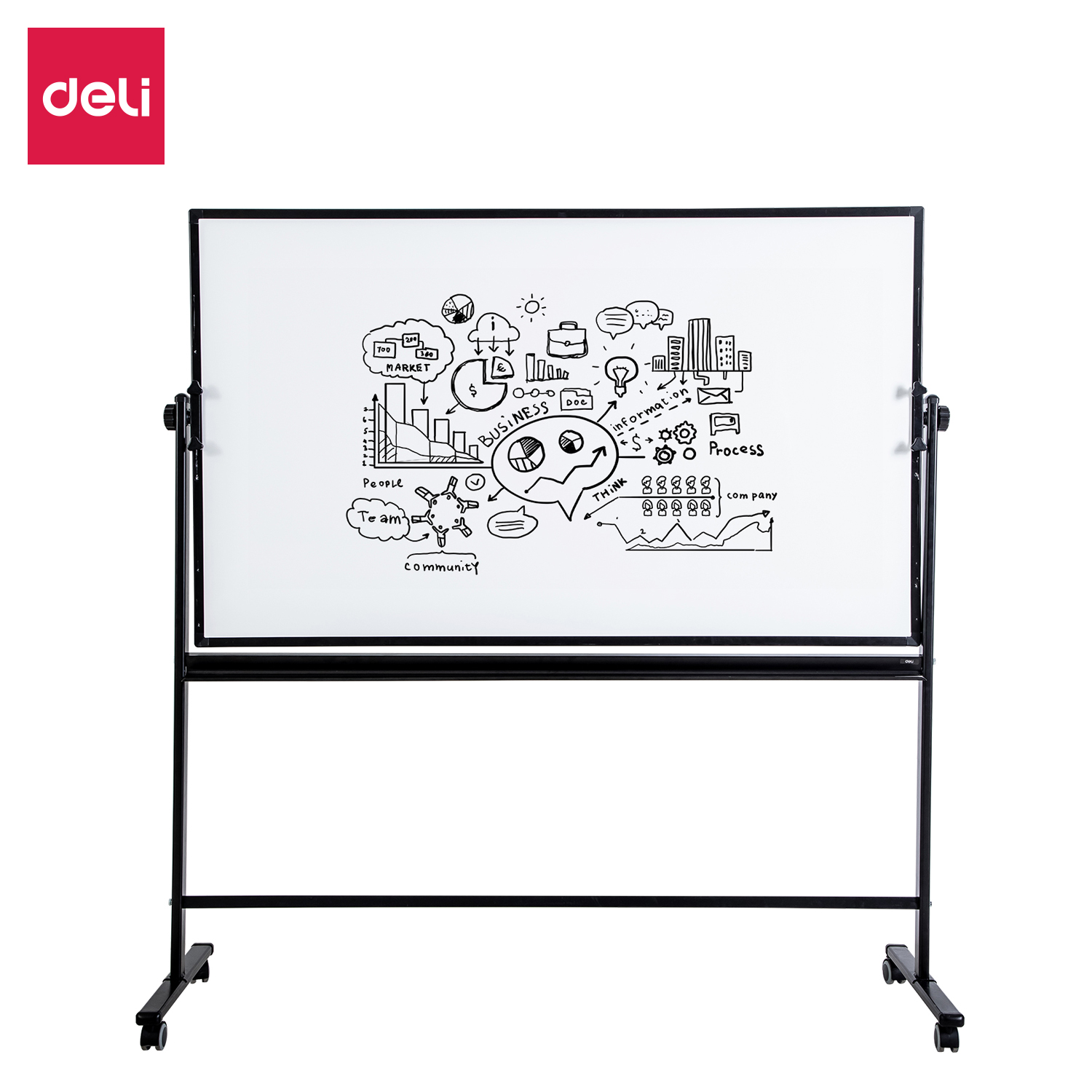 Deli-E7883 Mobile Whiteboard