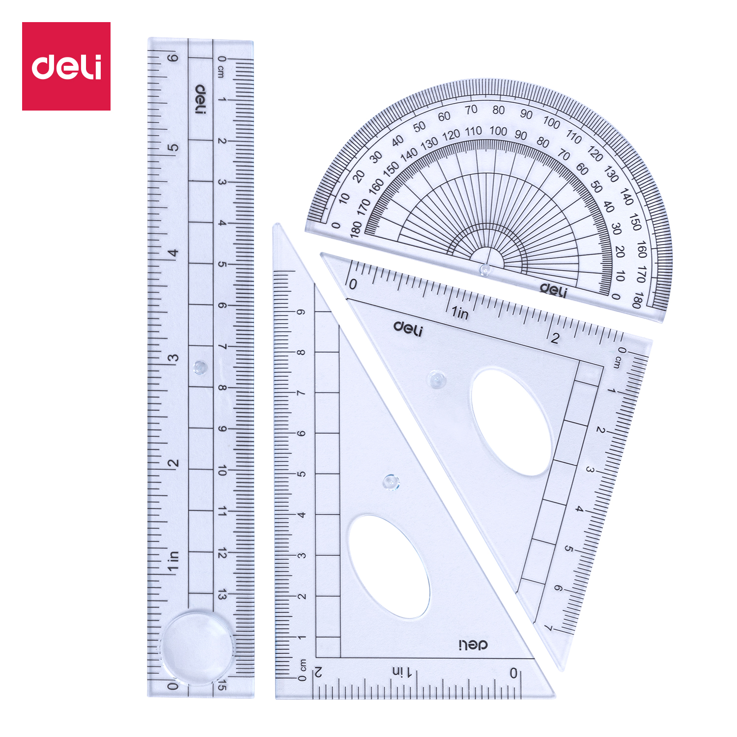 Deli-E9597 Ruler Set