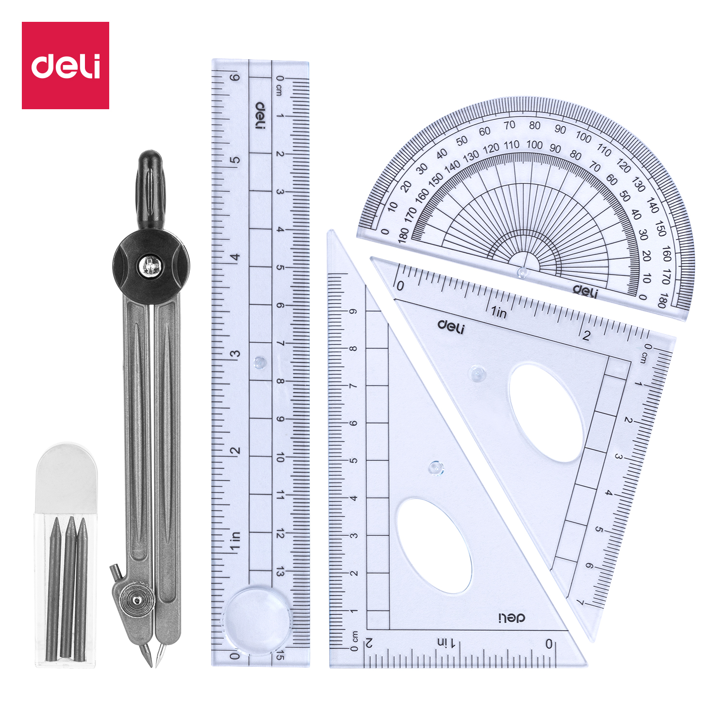 Deli-E9609 Ruler Set