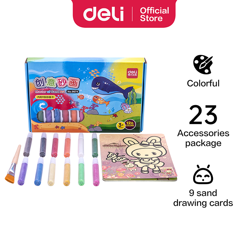 Deli-9674 School Stationery Set