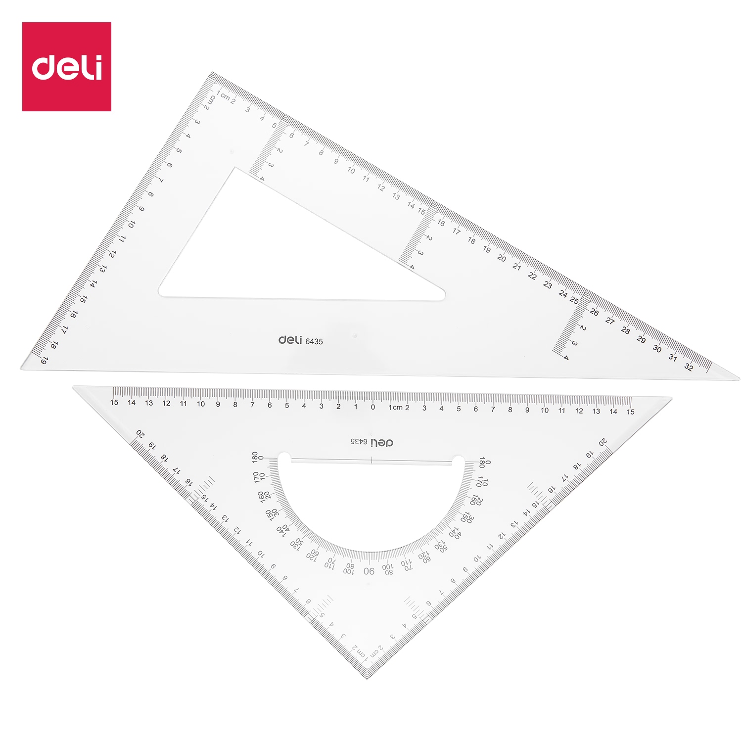 Deli-E6435 Set Square