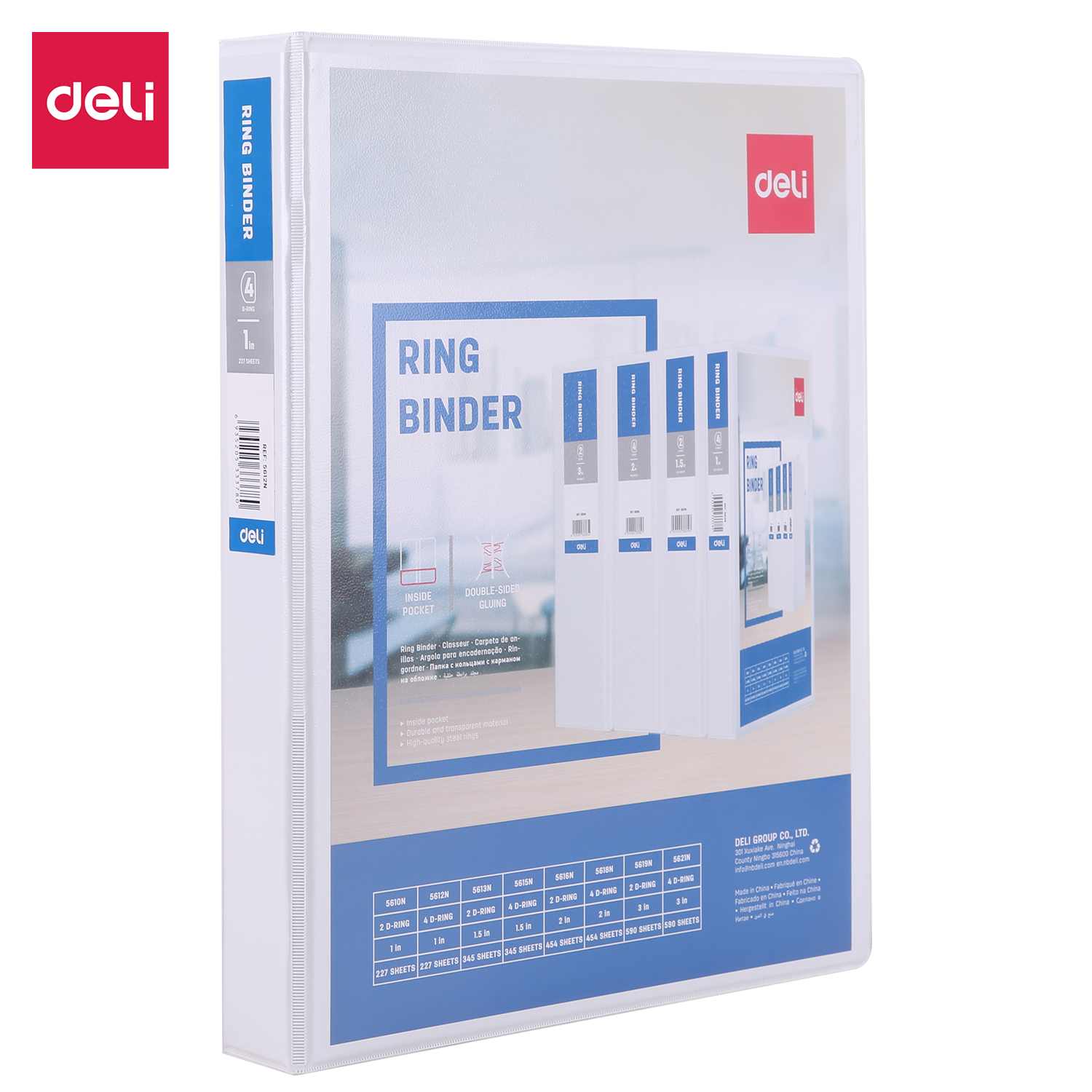 Deli-E5612N Ring Binder