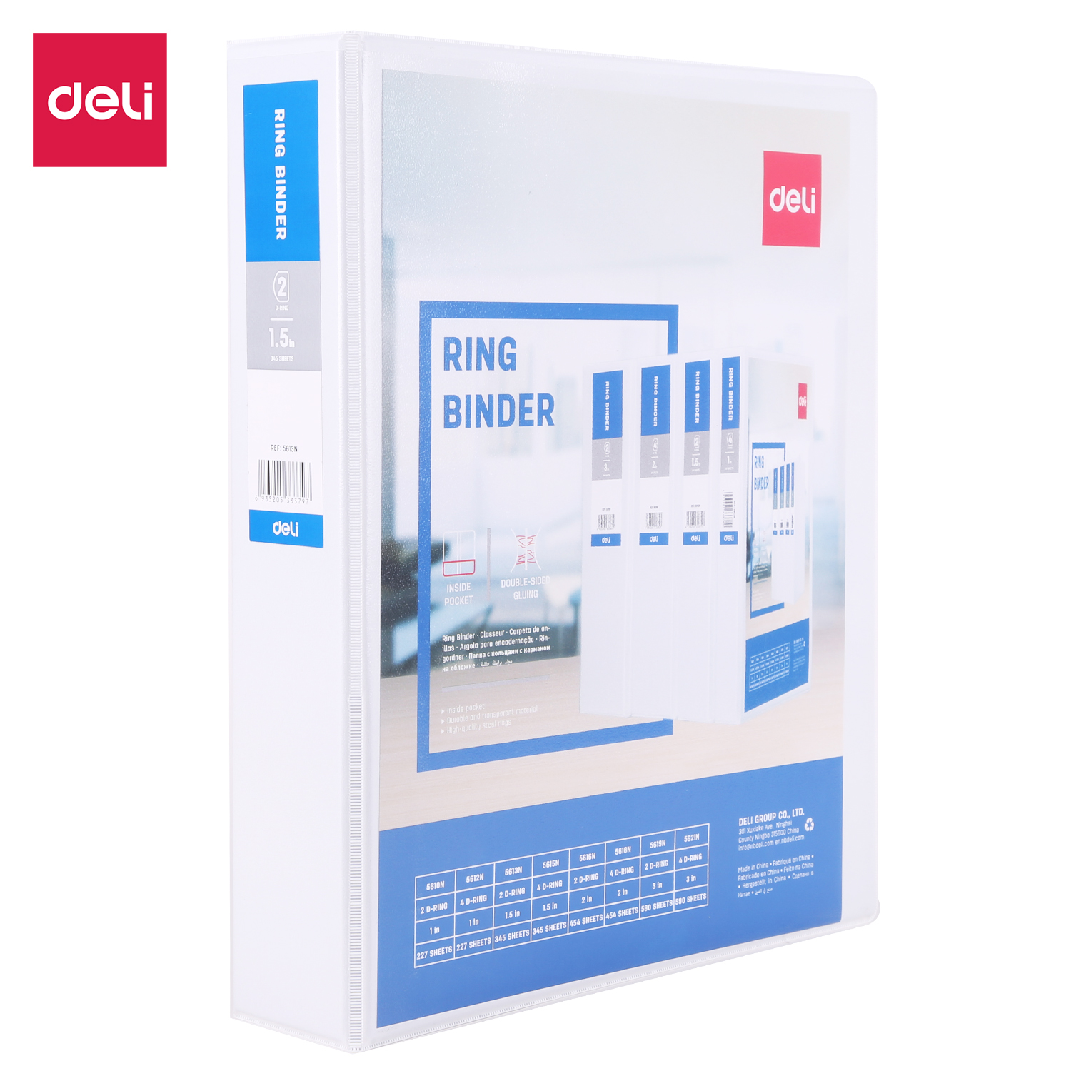 Deli-E5613N Ring Binder