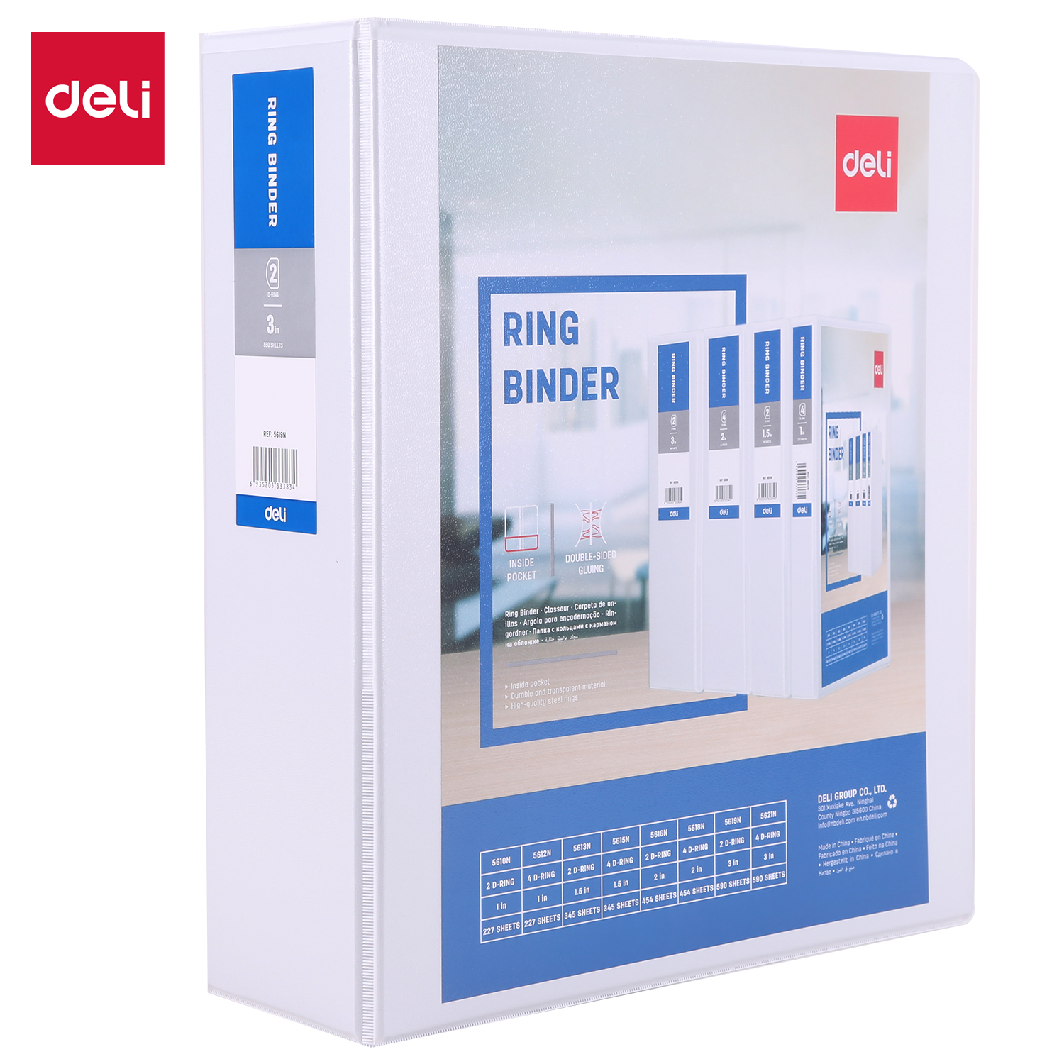 Deli-E5619N Ring Binder