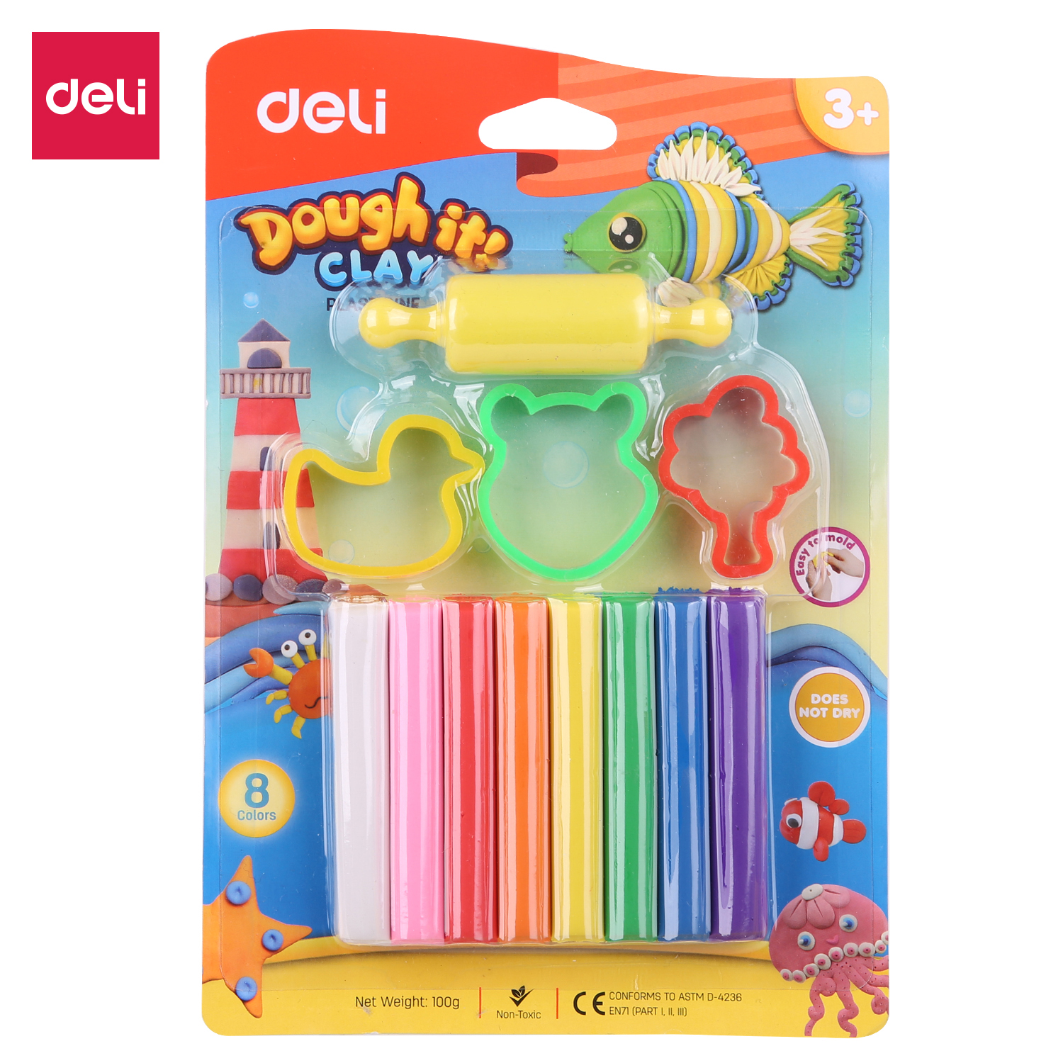 Deli-ED75021 Plasticine