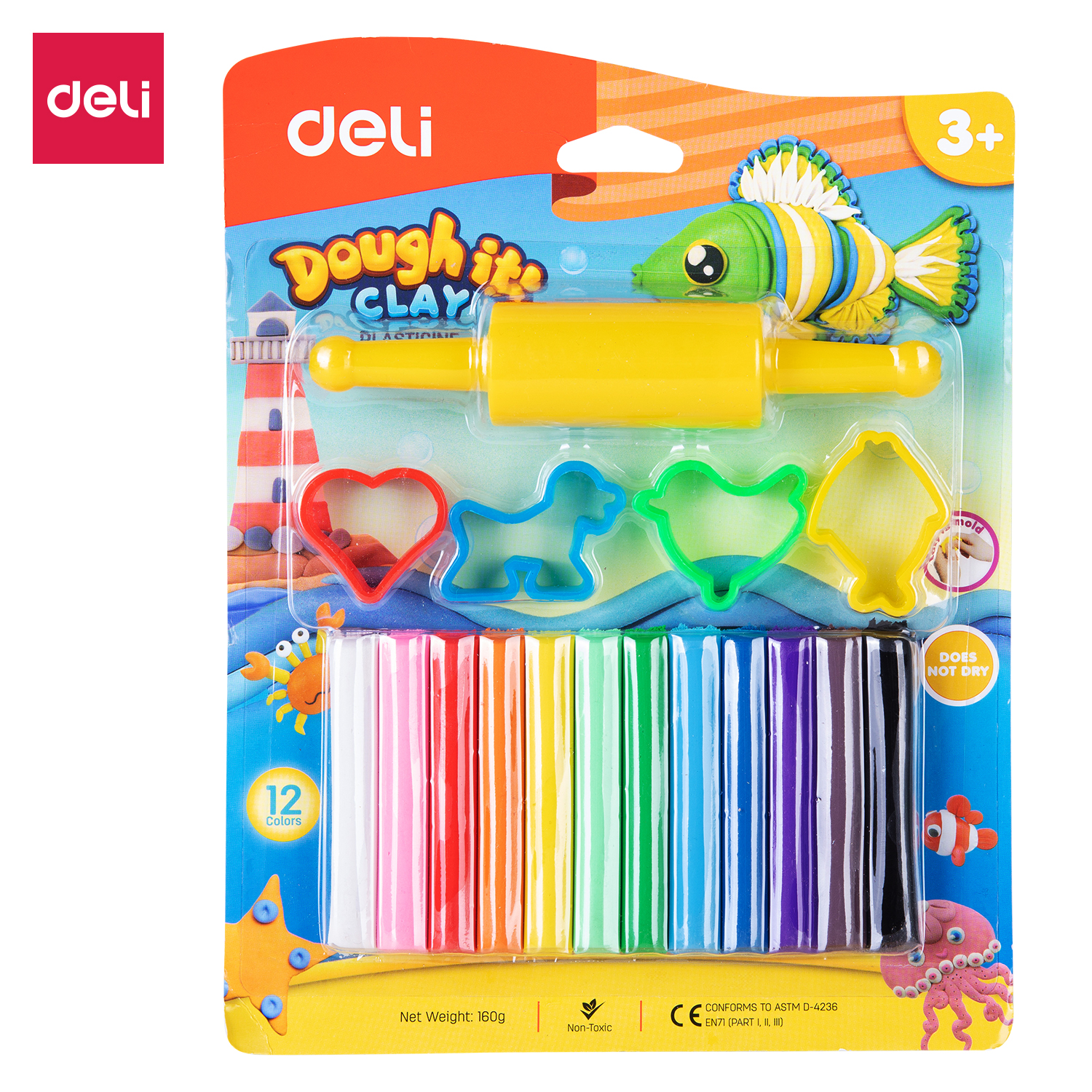 Deli-ED75041 Plasticine