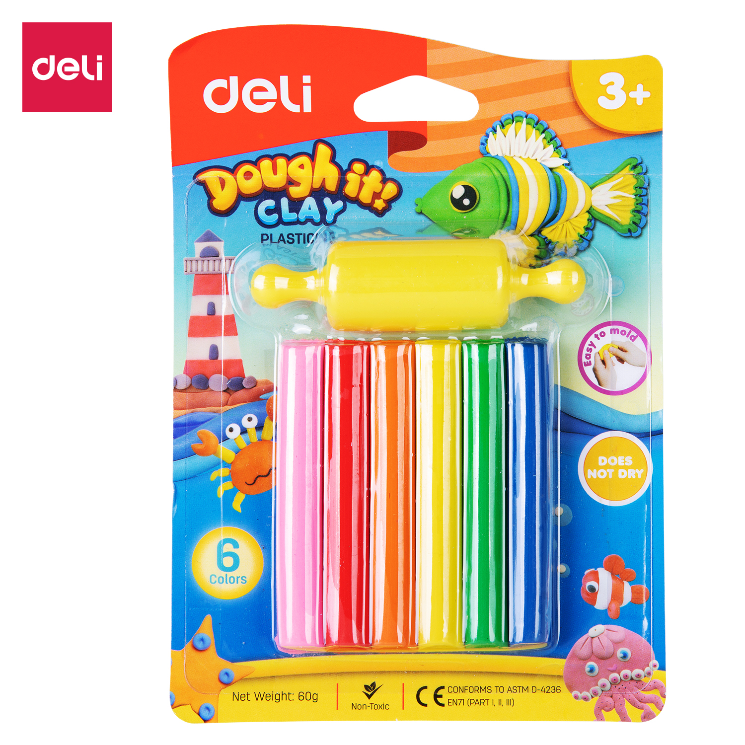 Deli-ED75011 Plasticine