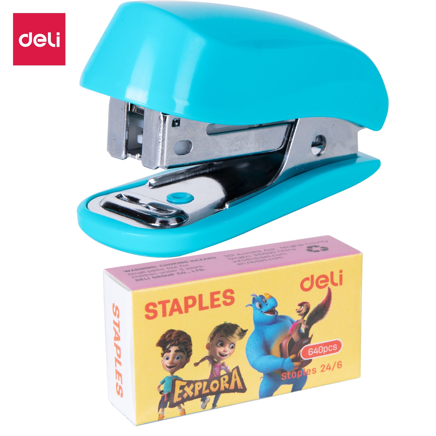 Deli-E0235F Mini Stapler