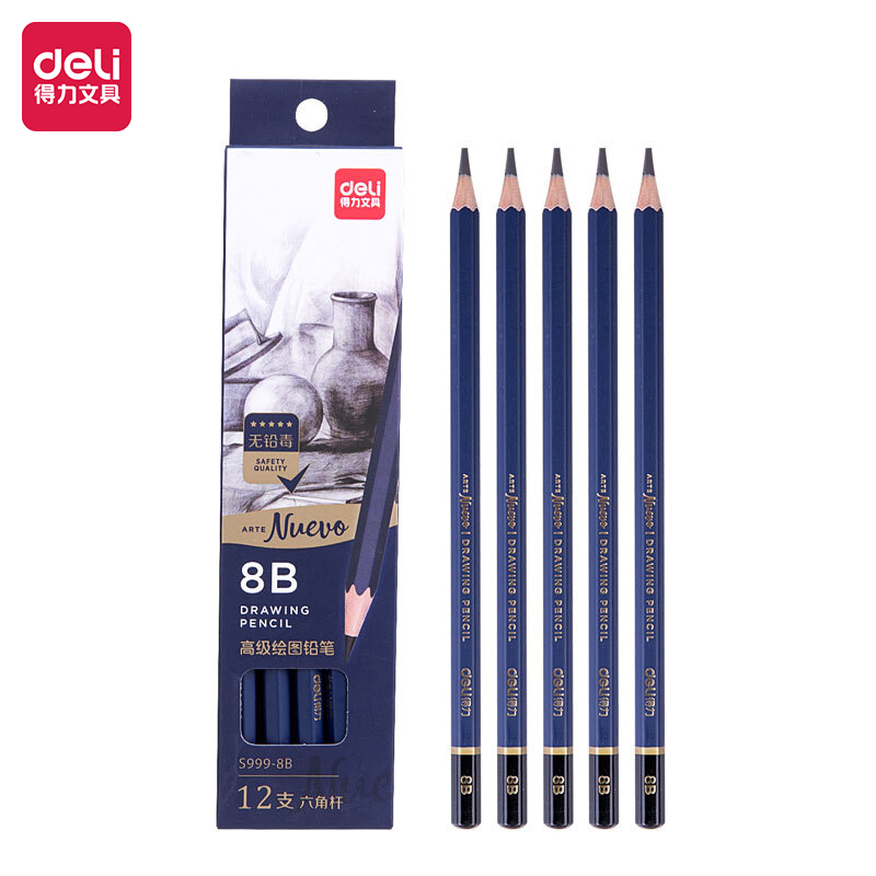 Deli-S999-8B Sketching Pencil