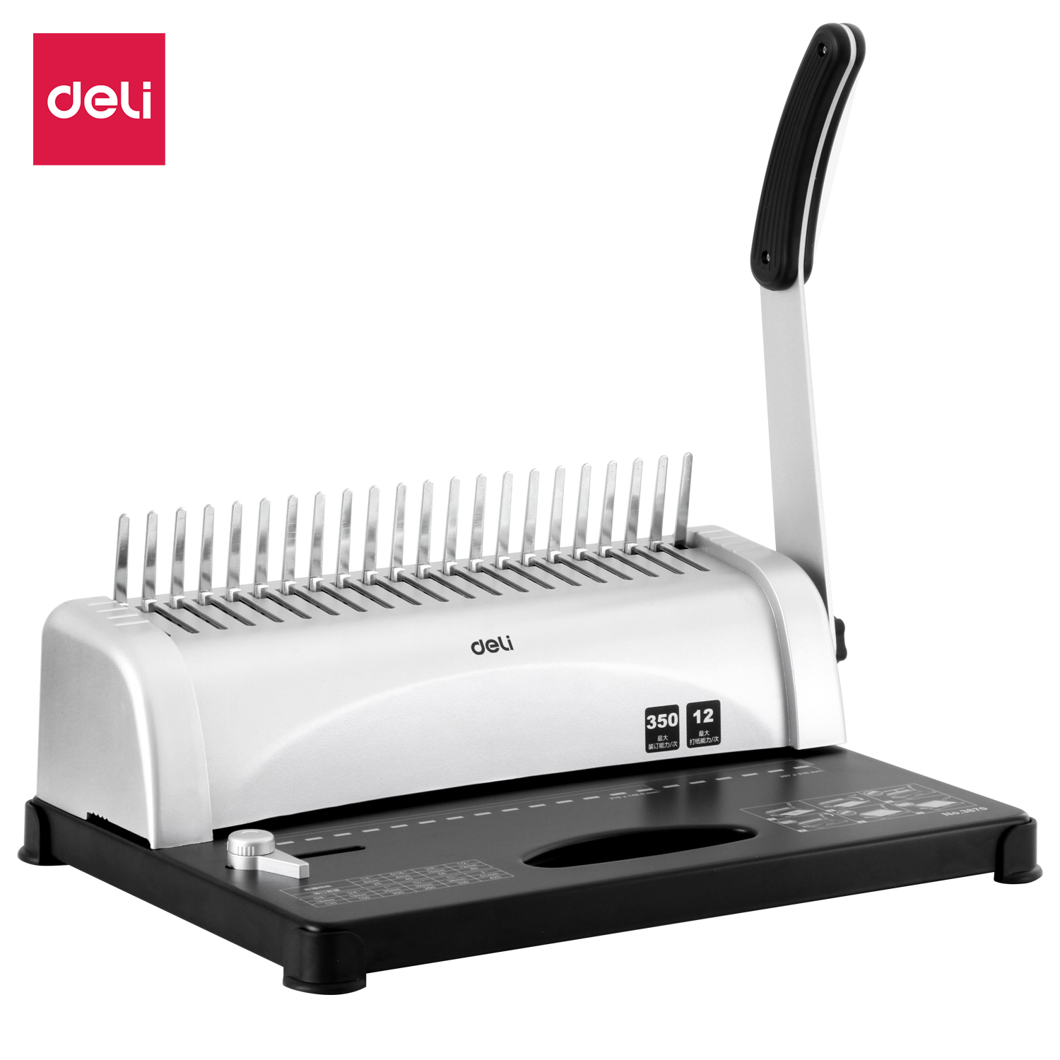 Deli-E3870 Comb Binding Machine