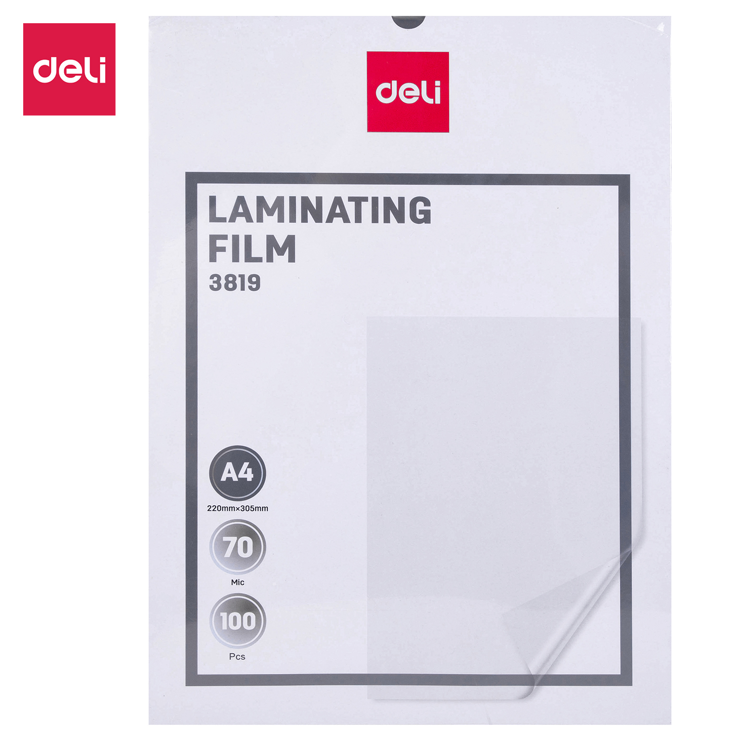 Deli-E3819 Laminator Film