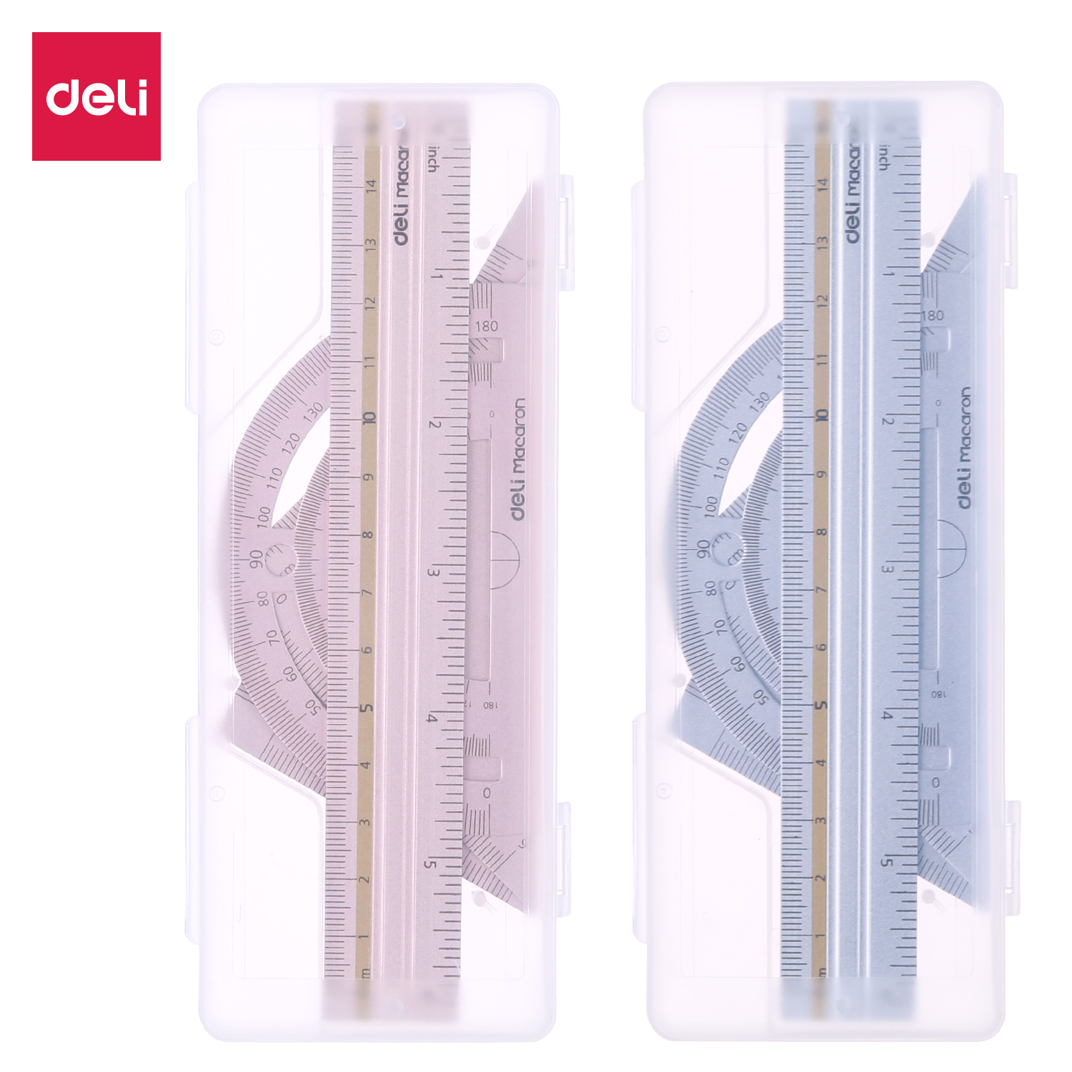 Deli-EG02404 Ruler Set