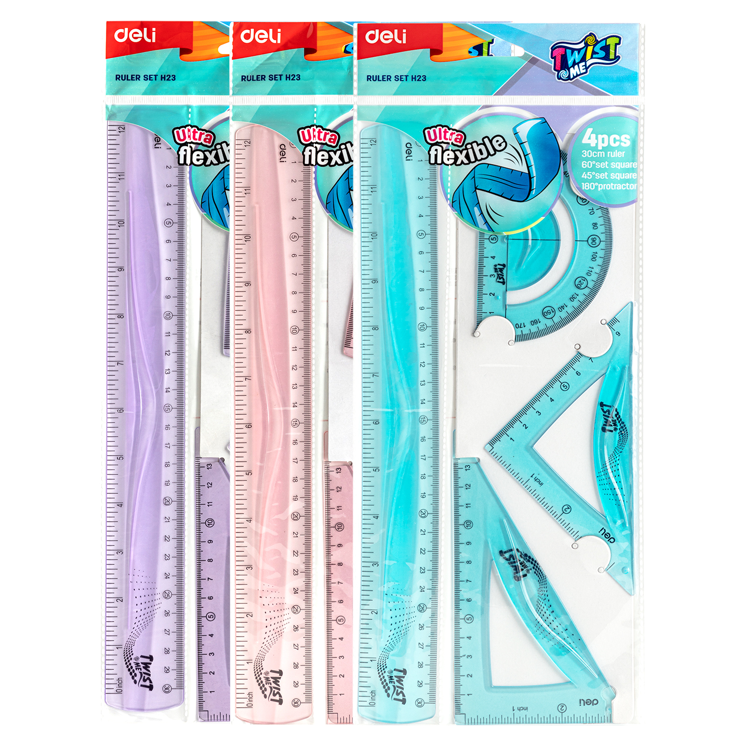 Deli-EH23 Ruler Set