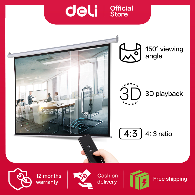 Deli-E50440-EU Projector and its accessories