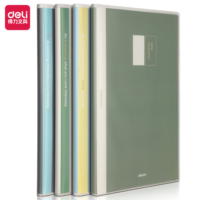 Deli-T1696 EVA Cover Notebook