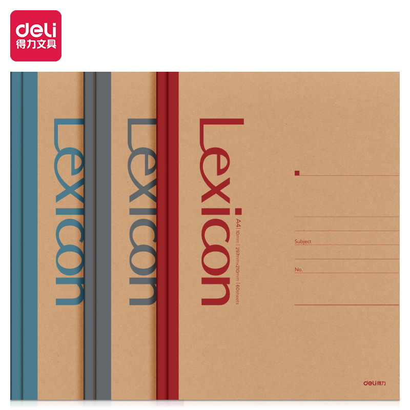 Deli-23216 Soft Cover Notebook