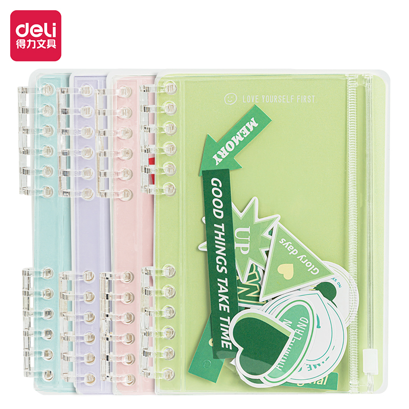 Deli-24515 Loose-Leaf Notebook