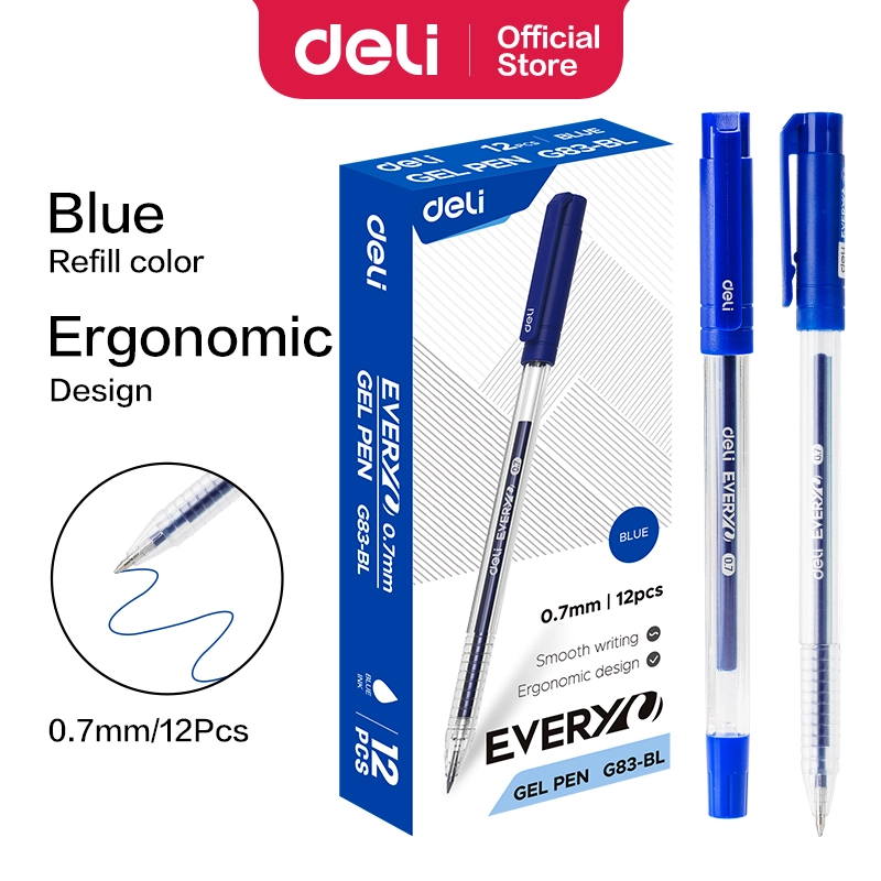 Deli-EG83-BL Gel Pen