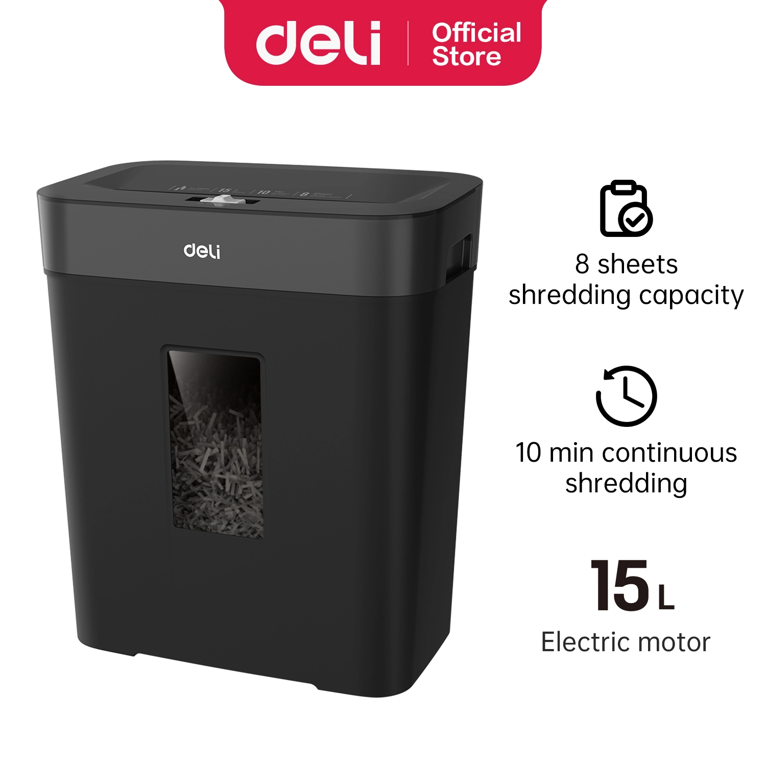 Deli-ET024 Paper Shredder