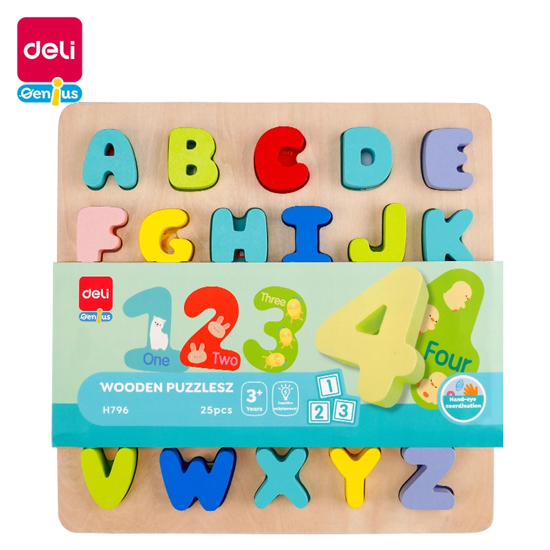 Deli-EH796 Wooden Puzzles