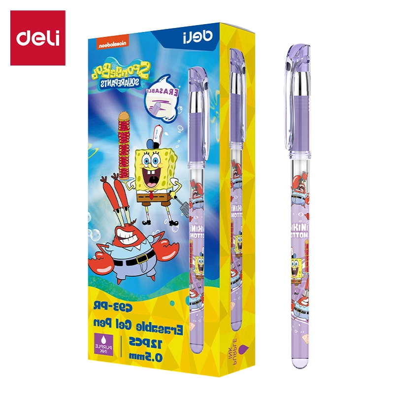 Deli-EG93-PR Erasable Gel Pen